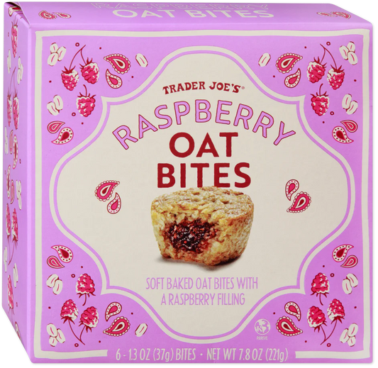 Trader Joe's Raspberry Oat Bites, 221g