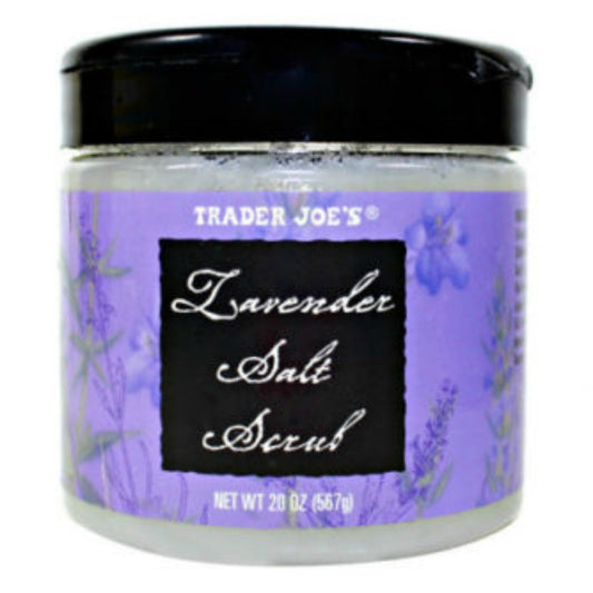 Trader Joe's Lavender Salt Scrub, 567g