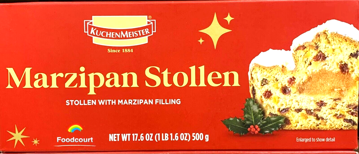 Kuchenmeister Marzipan Stollen, 500g