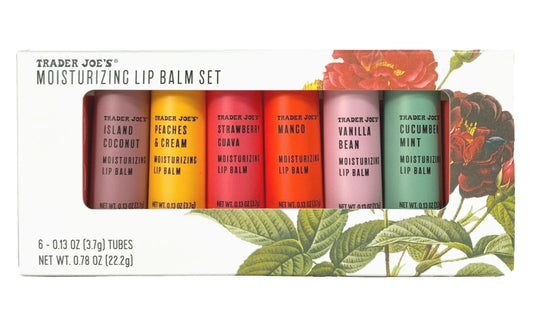 Trader Joe's Moisturizing Lip Balm Set, 22.2g