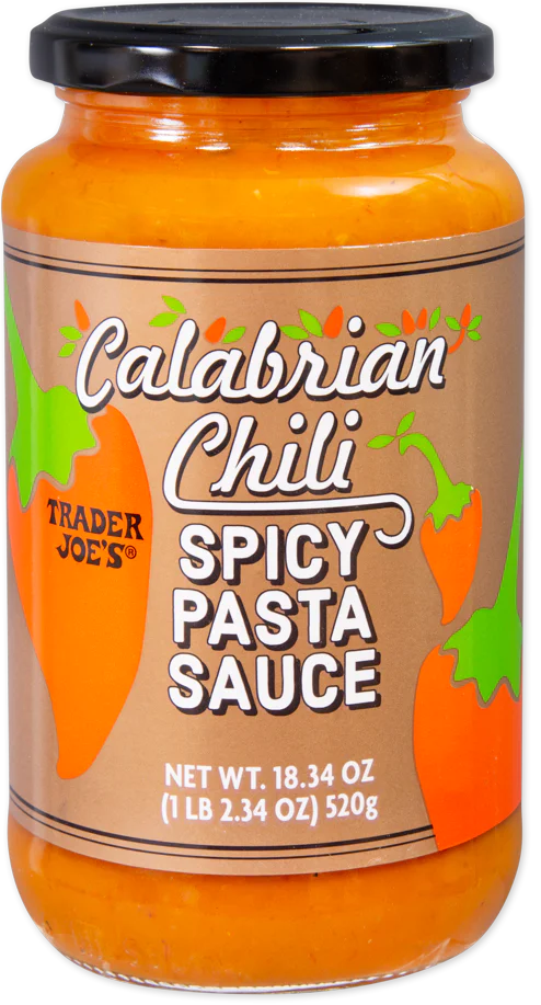 Trader Joe's Calabrian Chili Spicy Pasta Sauce, 520g