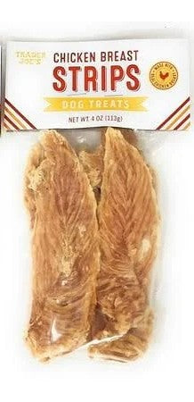 Trader Joe’s Chicken Breast Strips Dog Treats, 113g
