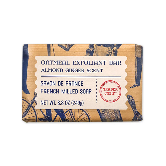 Trader Joe's Almond Ginger Scent Oatmeal Exfoliant Bar, 249g