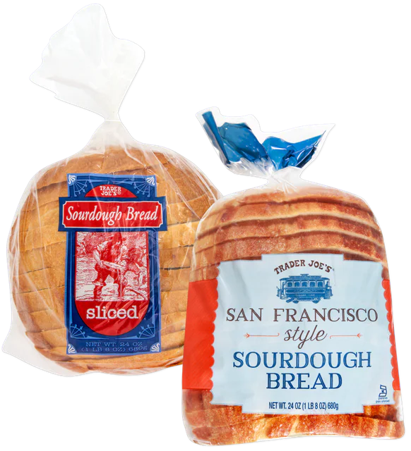 Trader Joe's Sourdough Bread Sliced, 680g