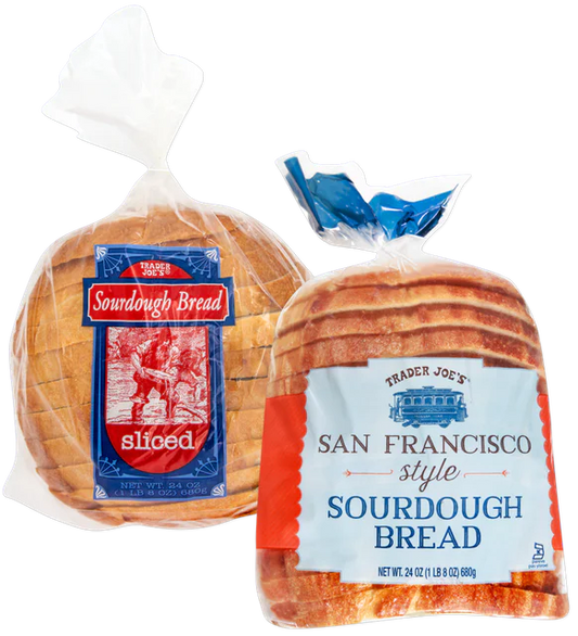 Trader Joe's Sourdough Bread Sliced, 680g