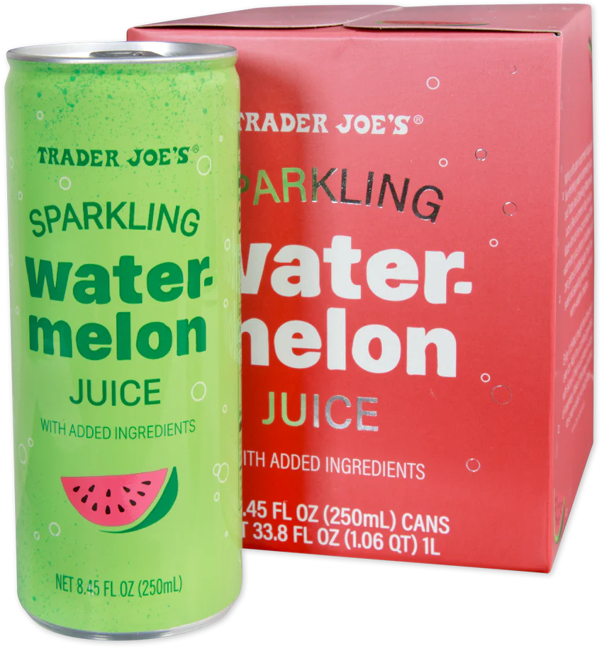 Trader Joe's Sparkling Watermelon Juice, 1L