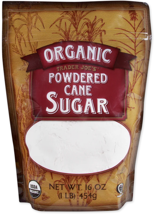Trader Joe's Organic Powdered Cane Sugar, 454g