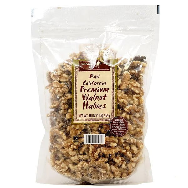 Trader Joe’s California Premium Walnut Halves, 454g