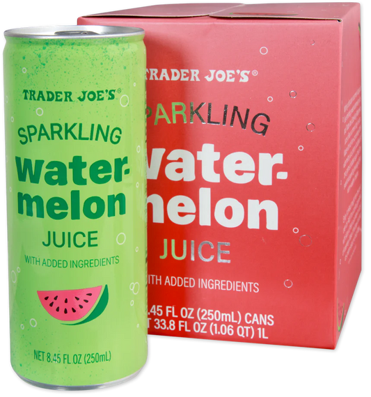 Trader Joe's Sparkling Watermelon Juice, 1L