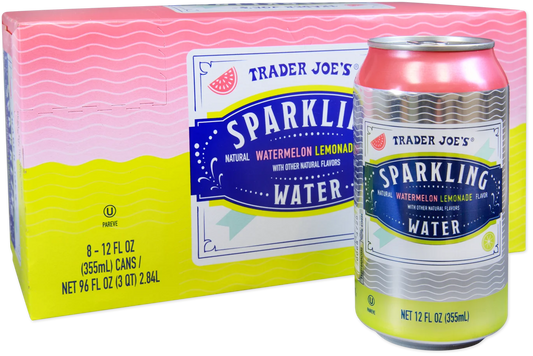 Trader Joe's Sparkling Water, Watermelon Lemonade, 2.84L