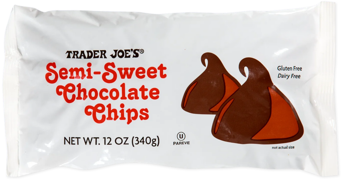 Trader Joe's Semi-Sweet Chocolate Chips, 340g