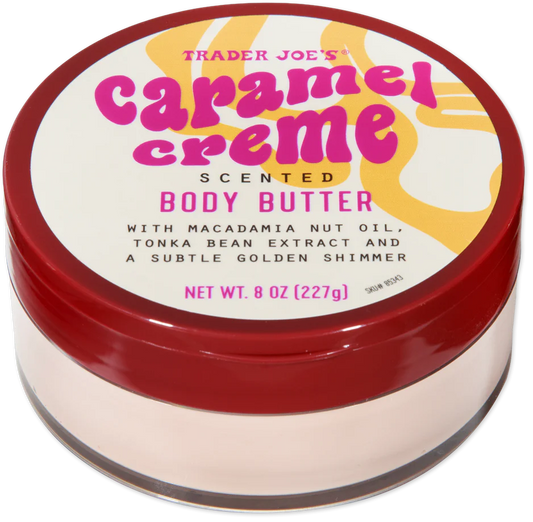 Trader Joe's Caramel Creme Scented Body Butter, 227g