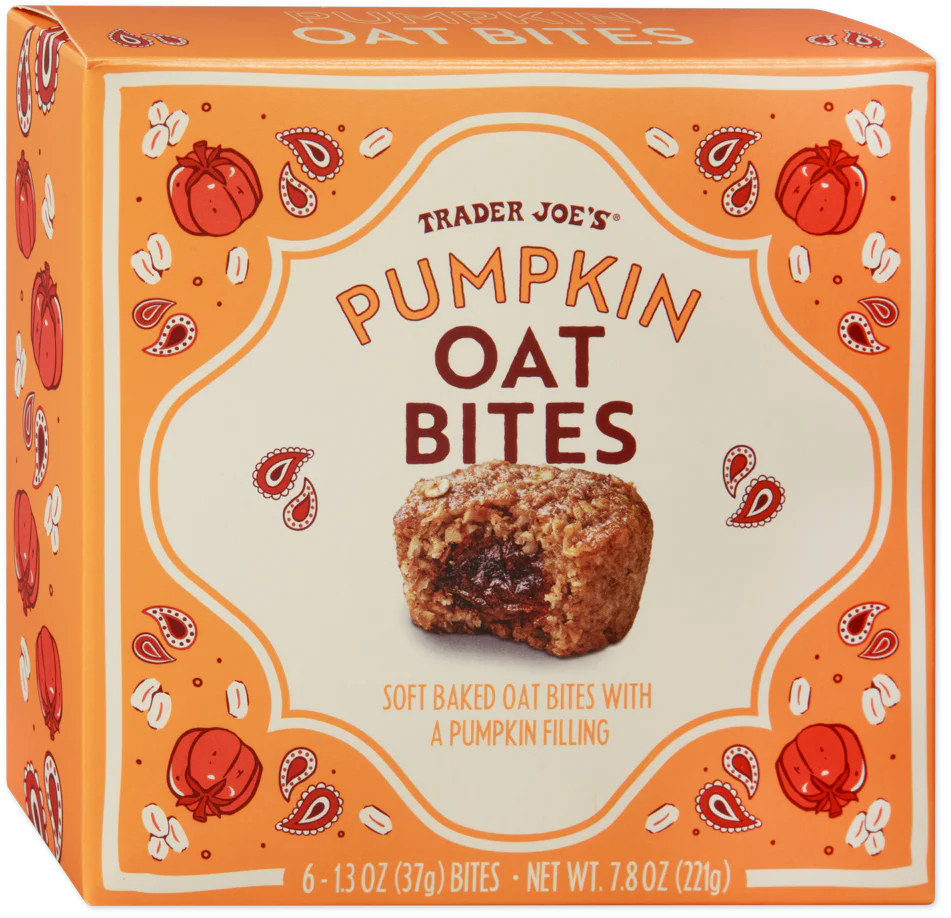 Trader Joe's Pumpkin Oat Bites, 221g