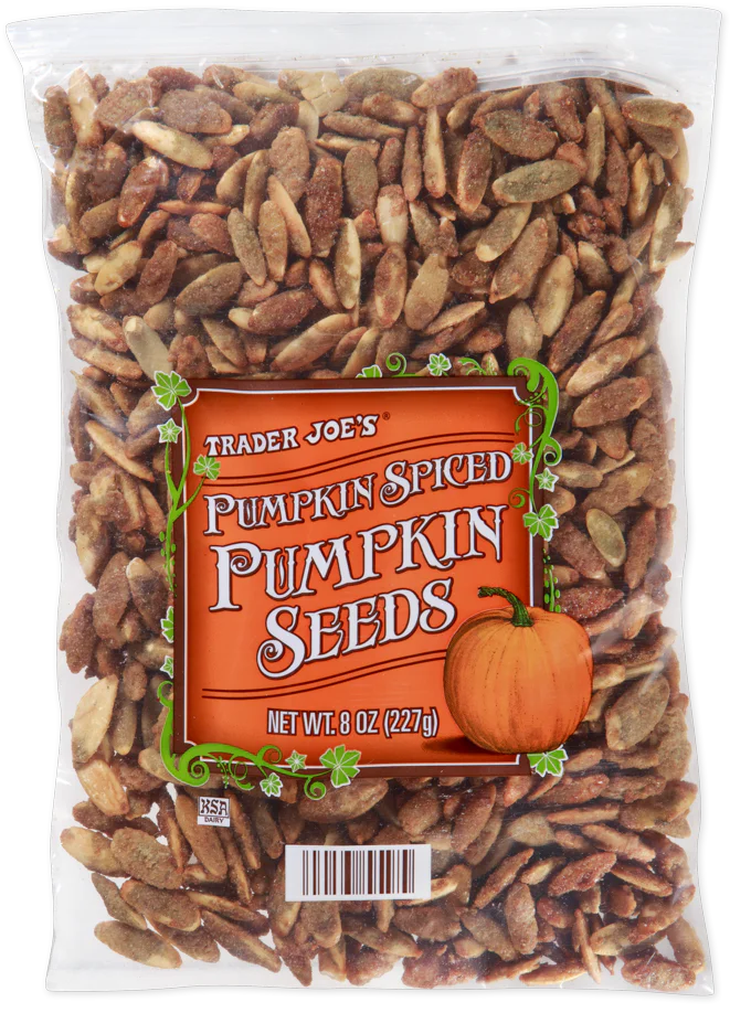 Trader Joe's Pumpkin Spiced Pumpkin Seeds, 227g