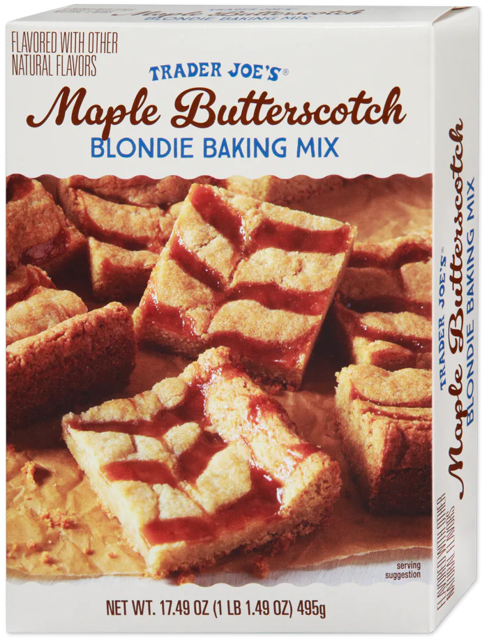 Trader Joe's Maple Butterscotch Blondie Baking Mix, 495g
