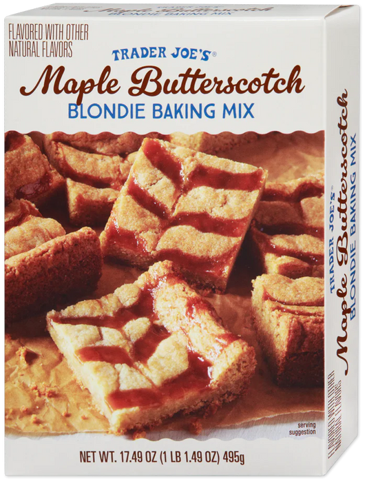 Trader Joe's Maple Butterscotch Blondie Baking Mix, 495g