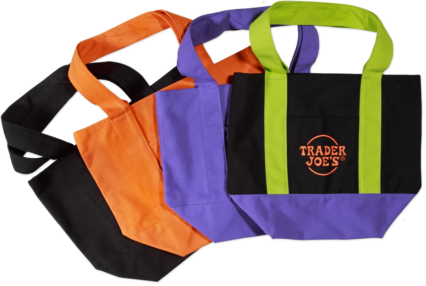 Trader Joe's Trick-or-Treat Mini Canvas Totes