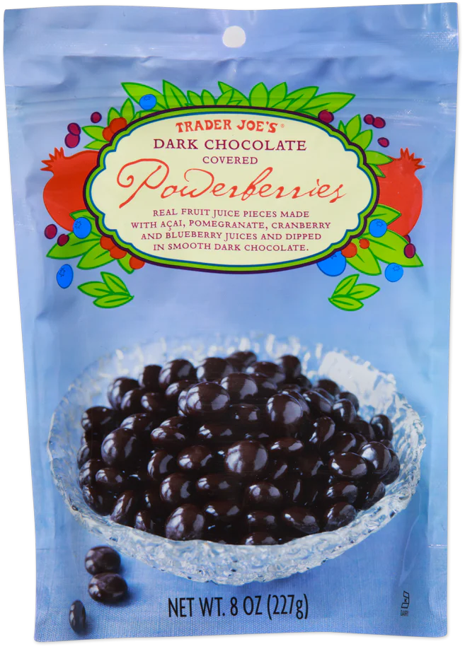 Trader Joe's Dark Chocolate Covered Powerberries, 227g