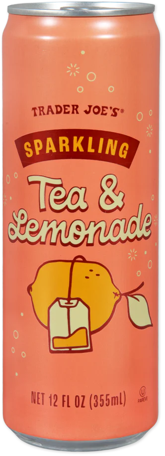 Trader Joe's Sparkling Tea & Lemonade, 355mL