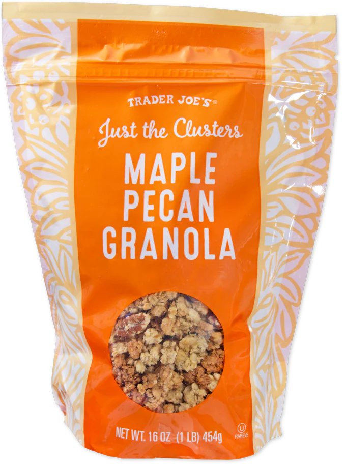 Trader Joe's Just The Clusters Maple Pecan Granola Cereal, 454g