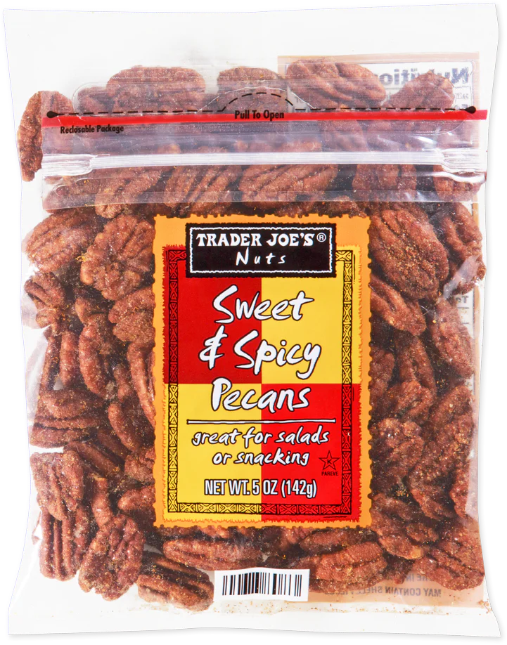 Pacanes sucrées et épicées de Trader Joe's, 142 g