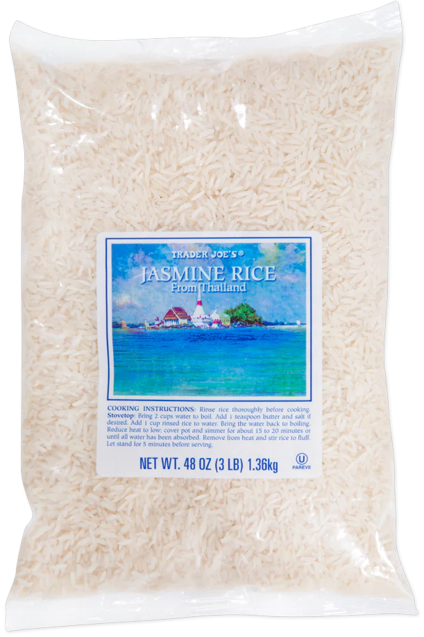 Riz au jasmin de Thaïlande de Trader Joe's, 1,36 kg