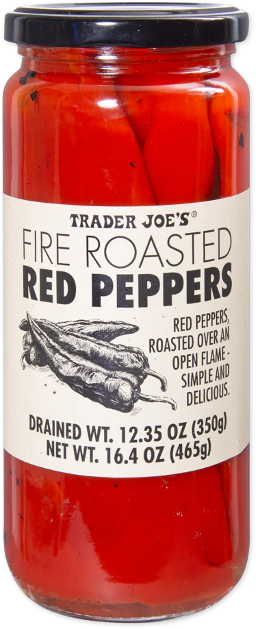 Poivrons rouges rôtis au feu de Trader Joe's, 465 g
