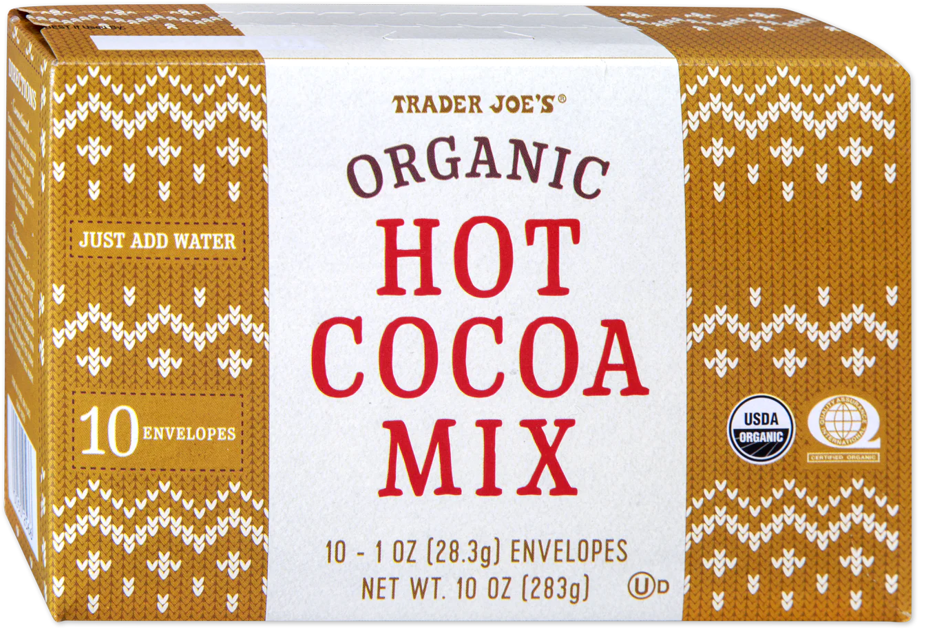 Trader Joe's Organic Hot Cocoa Mix, 283g