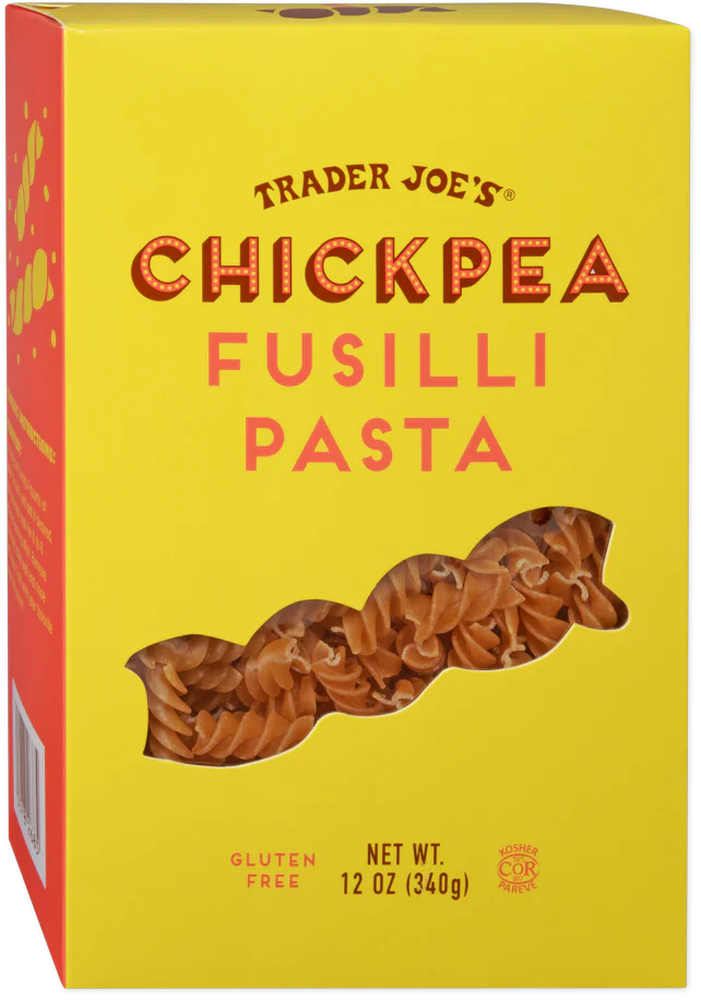 Pâtes fusilli aux pois chiches de Trader Joe's, 340 g 
