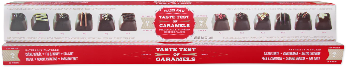 Trader Joe's Taste Test of Caramels, 186g