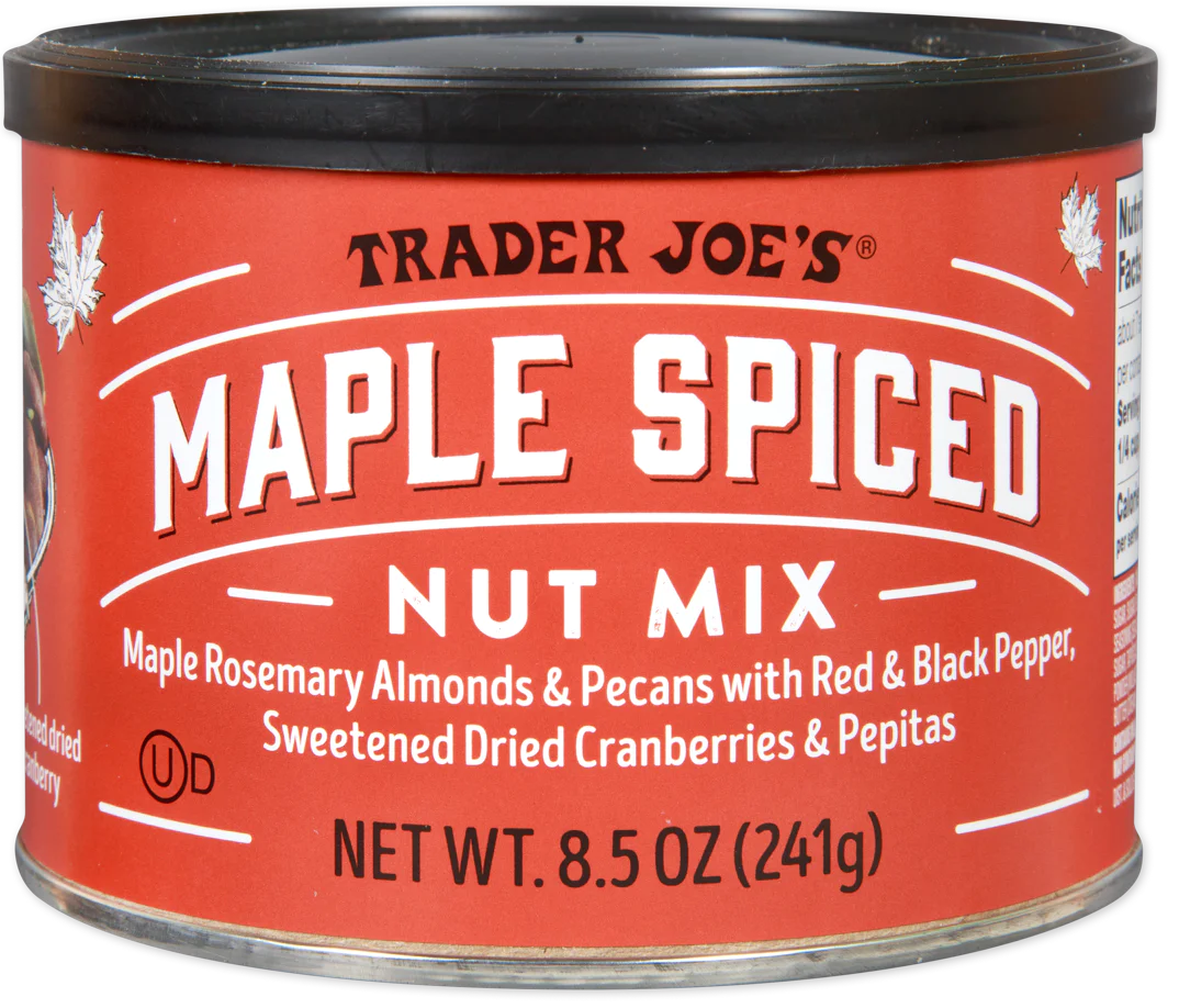 Trader Joe's Maple Spiced Nut Mix, 241g