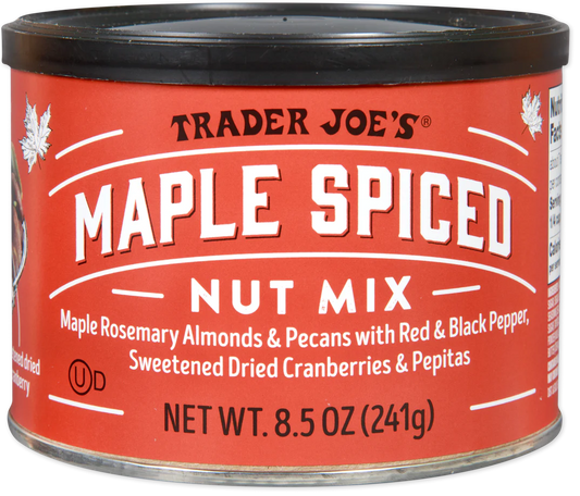 Trader Joe's Maple Spiced Nut Mix, 241g