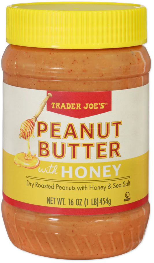 Beurre de cacahuète au miel de Trader Joe's, 454 g