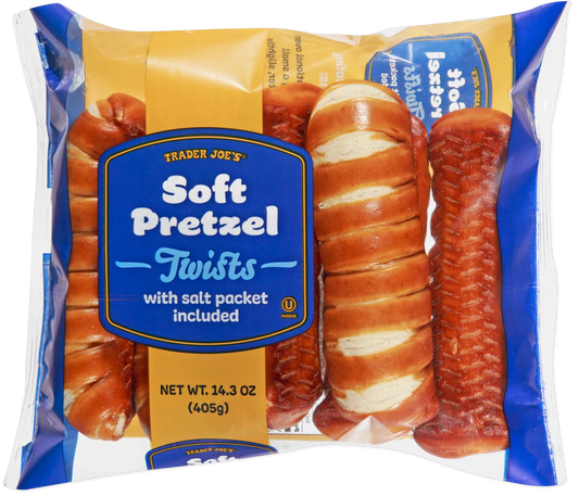 Trader Joe's Soft Pretzel Twists, 405g