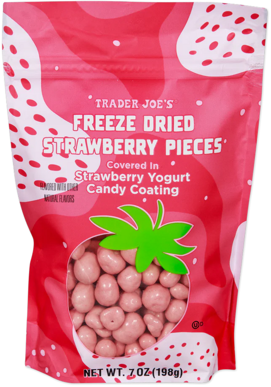 Trader Joe's Freeze Dried Strawberry Pieces, 198g