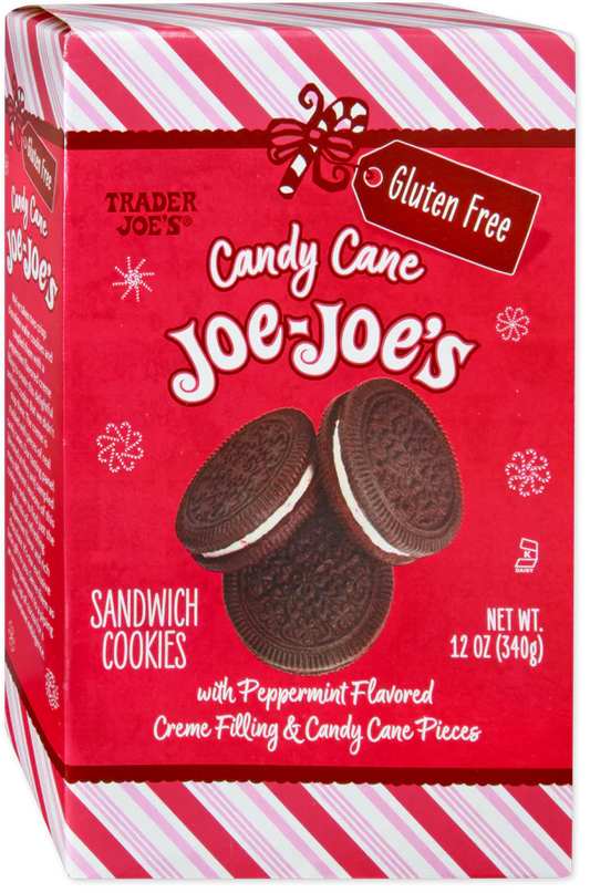 Trader Joe's Gluten Free Candy Cane Joe-Joe's, 340g