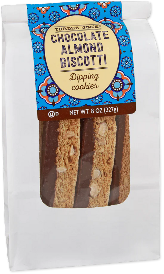Trader Joe's Chocolate Almond Biscotti, 227g