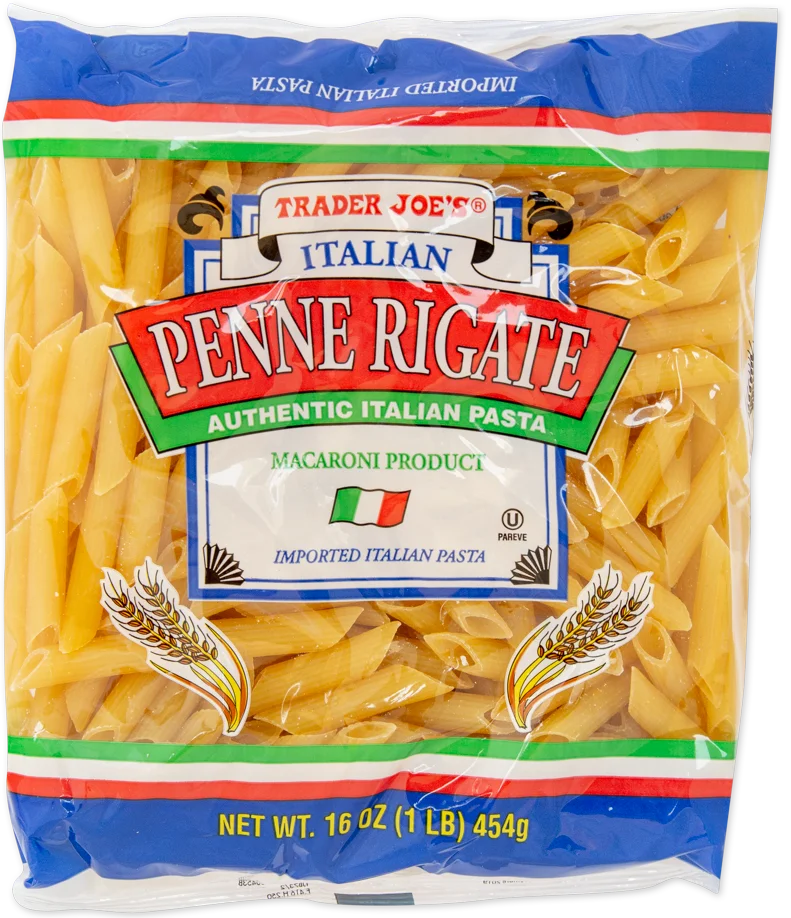 Trader Joe's Italian Penne Rigate, 454g