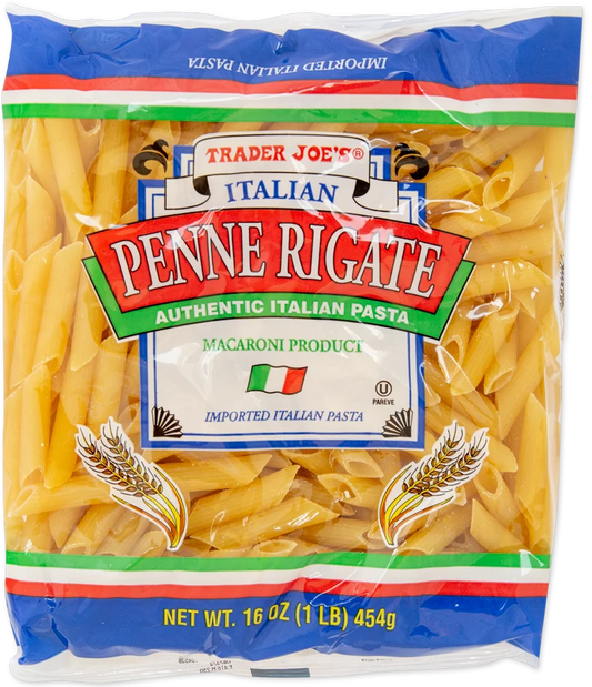 Trader Joe's Italian Penne Rigate, 454g