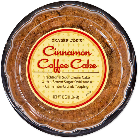 Gâteau au café et à la cannelle de Trader Joe's, 454 g