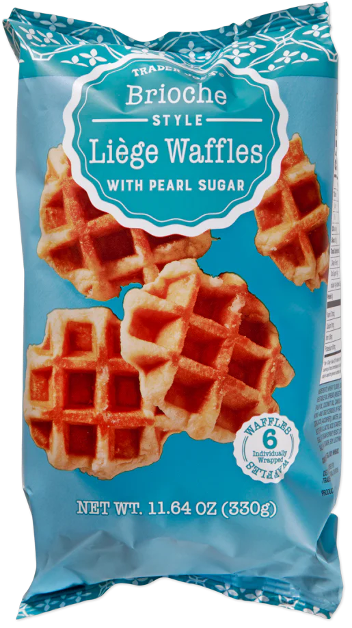 Trader Joe's Brioche Style Liège Waffles, 330g