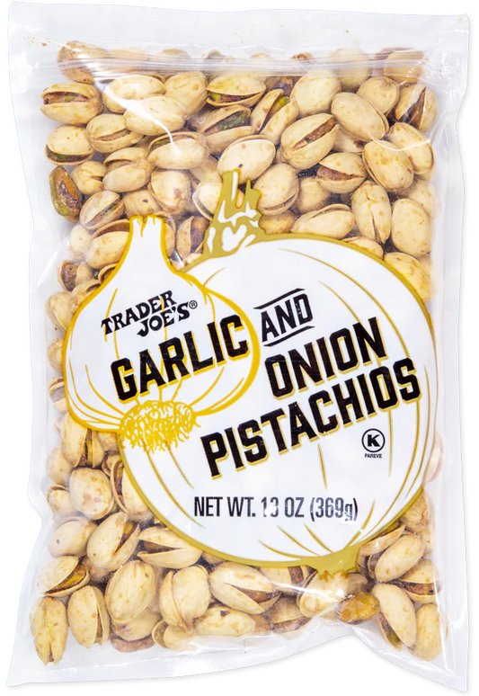 Trader Joe's Garlic & Onion Pistachios, 369g