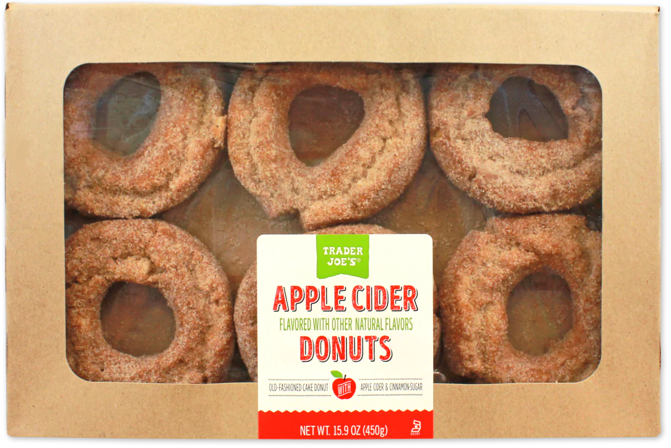 Trader Joe's Apple Cider Donuts, 450g