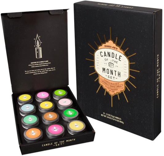 Trader Joe's Candle of the Month Set, 850g