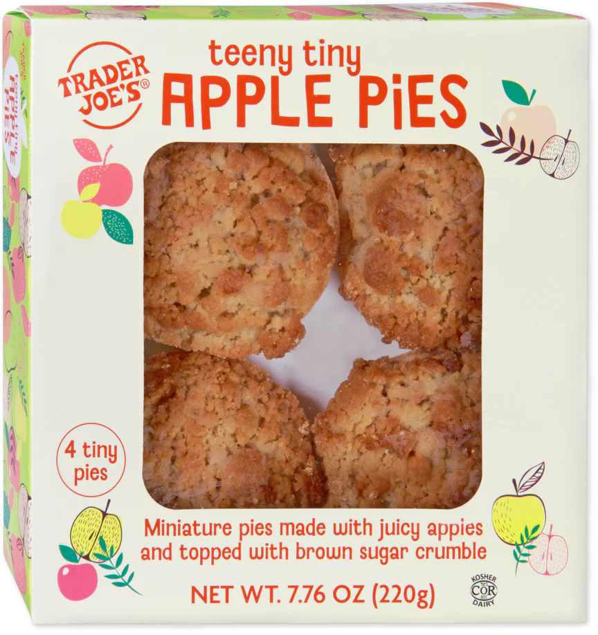 Trader Joe's Teeny Tiny Apple Pies, 220g