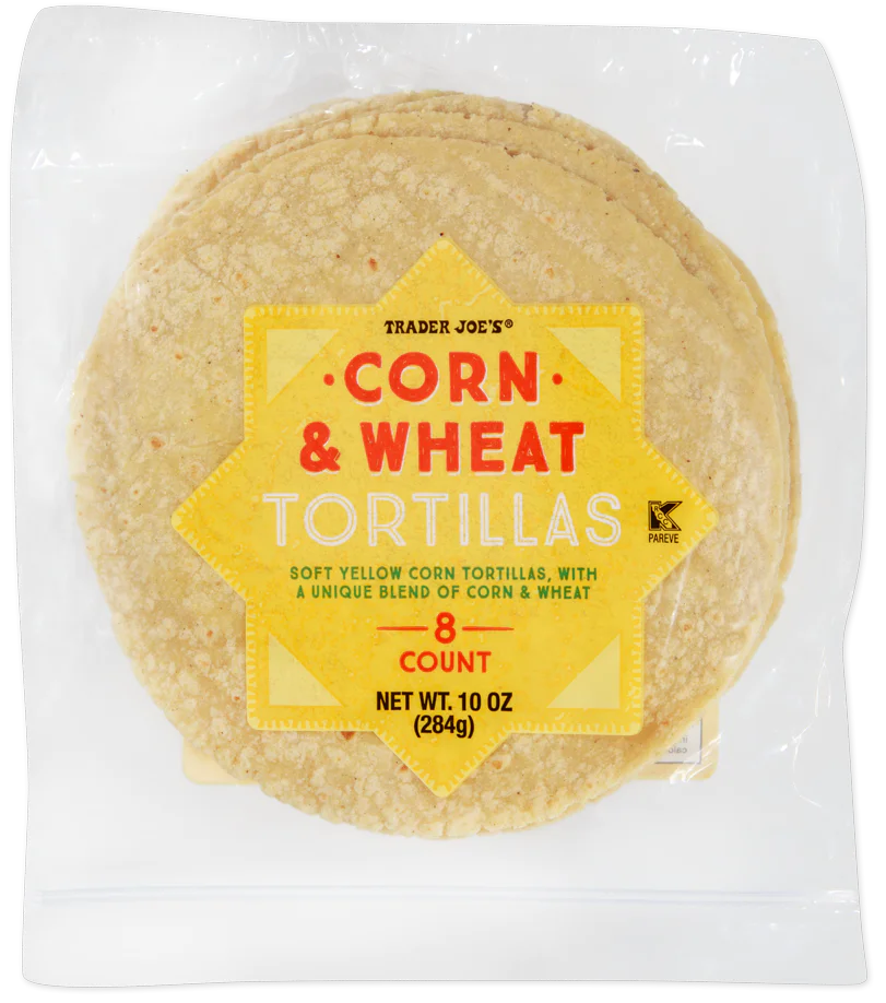 Trader Joe's Corn & Wheat Tortillas, 284g