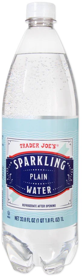Eau pétillante nature de Trader Joe's, 1 L 