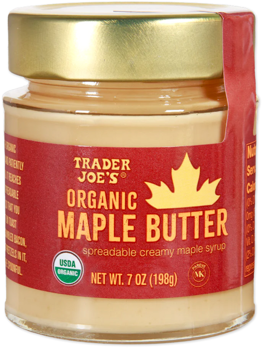Trader Joe's Organic Maple Butter, 198g