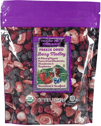 Trader Joe's Organic Freeze-Dried Berry Medley, 34g