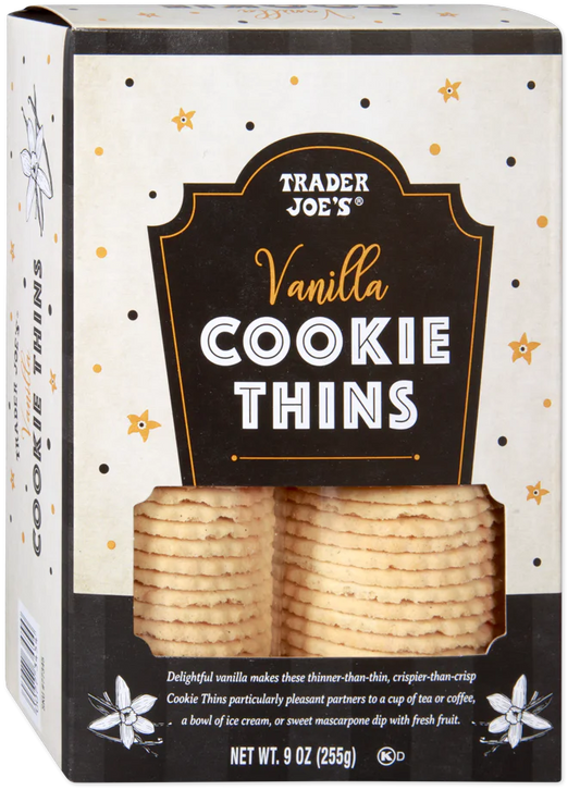 Biscuits minces à la vanille de Trader Joe's, 255 g